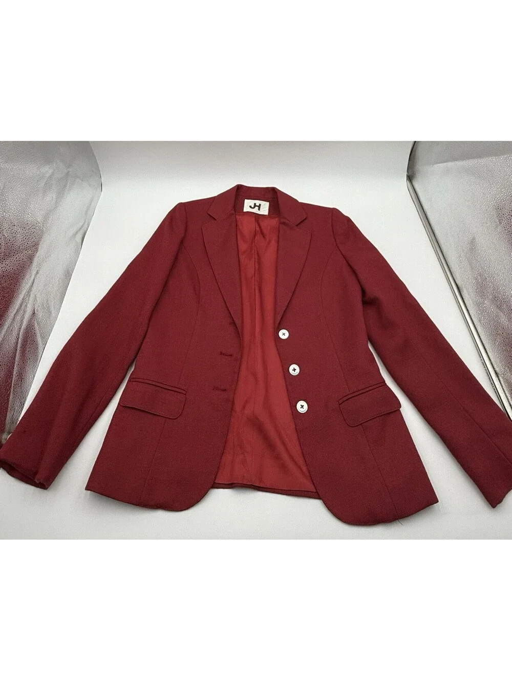 Vintage JH Collectibles Womens Career Suit Blazer & Pants Set Size 0-2